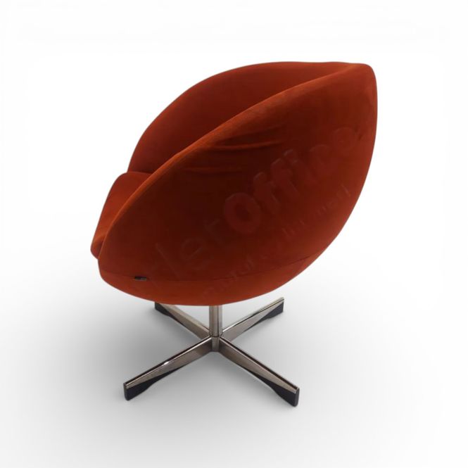 Hovedbilde ForaForm Planet loungestol, vinrød