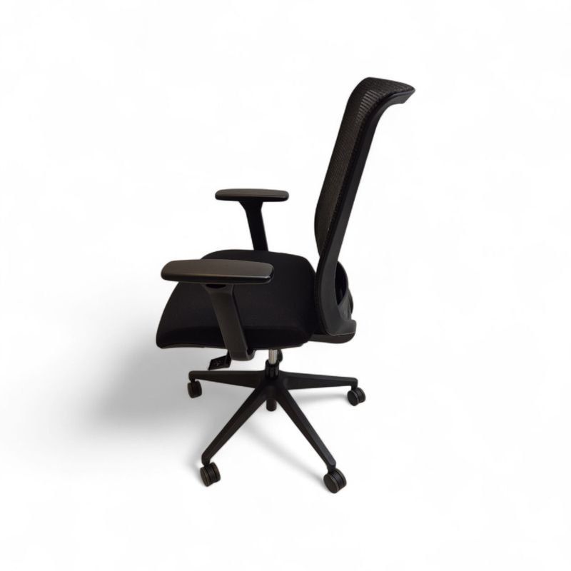 Kontorkonsult kontorstol HL, sort/mesh