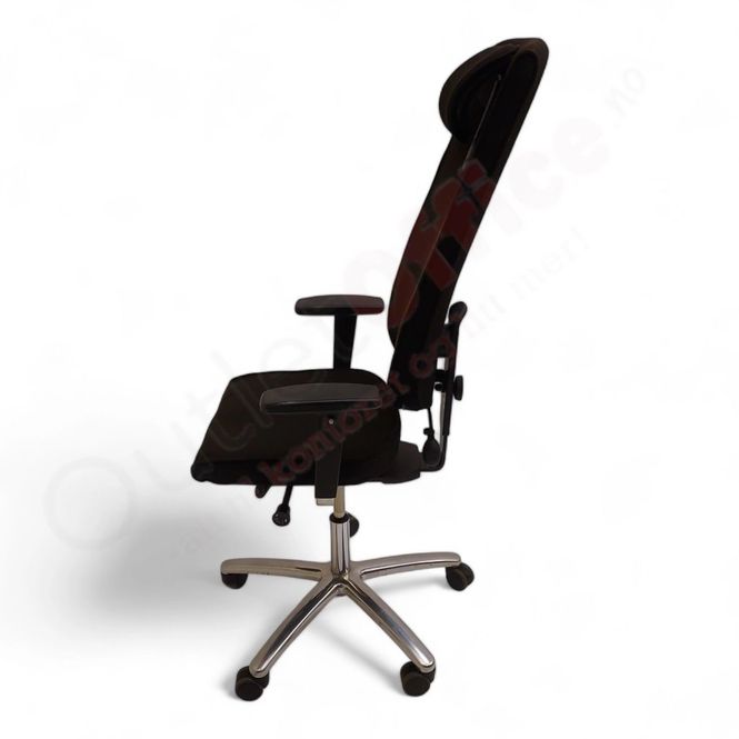 Hovedbilde RBM HLN kontorstol, sort/krom
