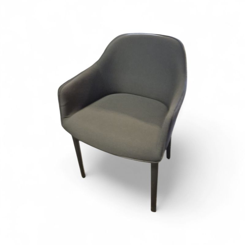 Vitra softshell stol, mørkegrå