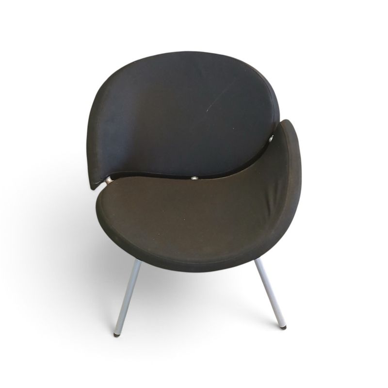 Helland loungestol, sort