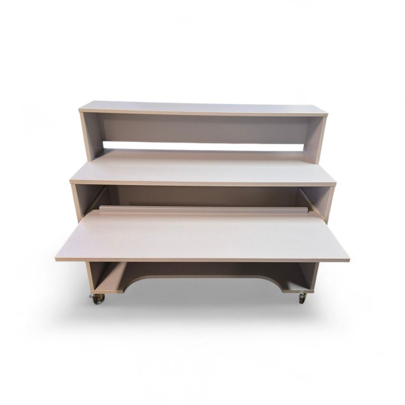 Pakkebord 140x60cm, grå