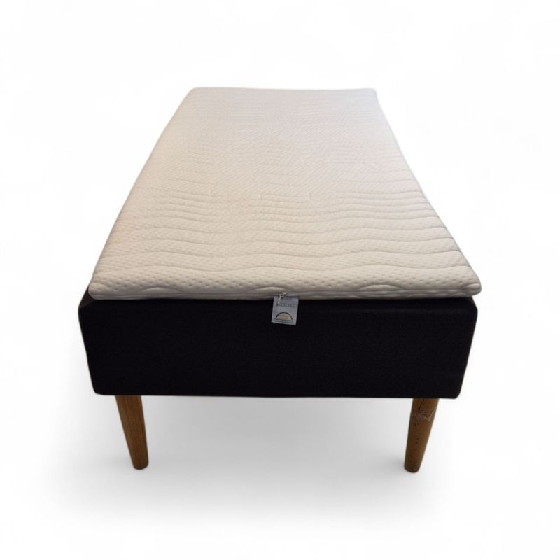 Jensen Contract seng 90x200cm m/overmadrass, sort