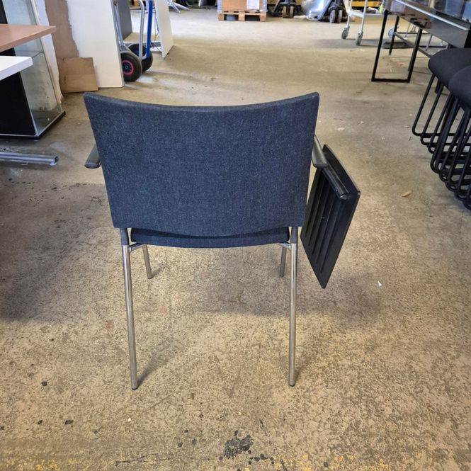 Hovedbilde Lammhults spira konferansestol m/ notatbrett, ...