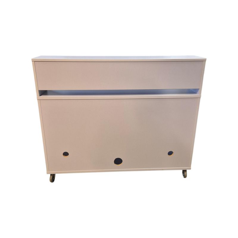 Pakkebord 140x60cm, grå