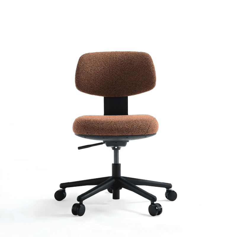 Elo kontor og konferansestol, brun